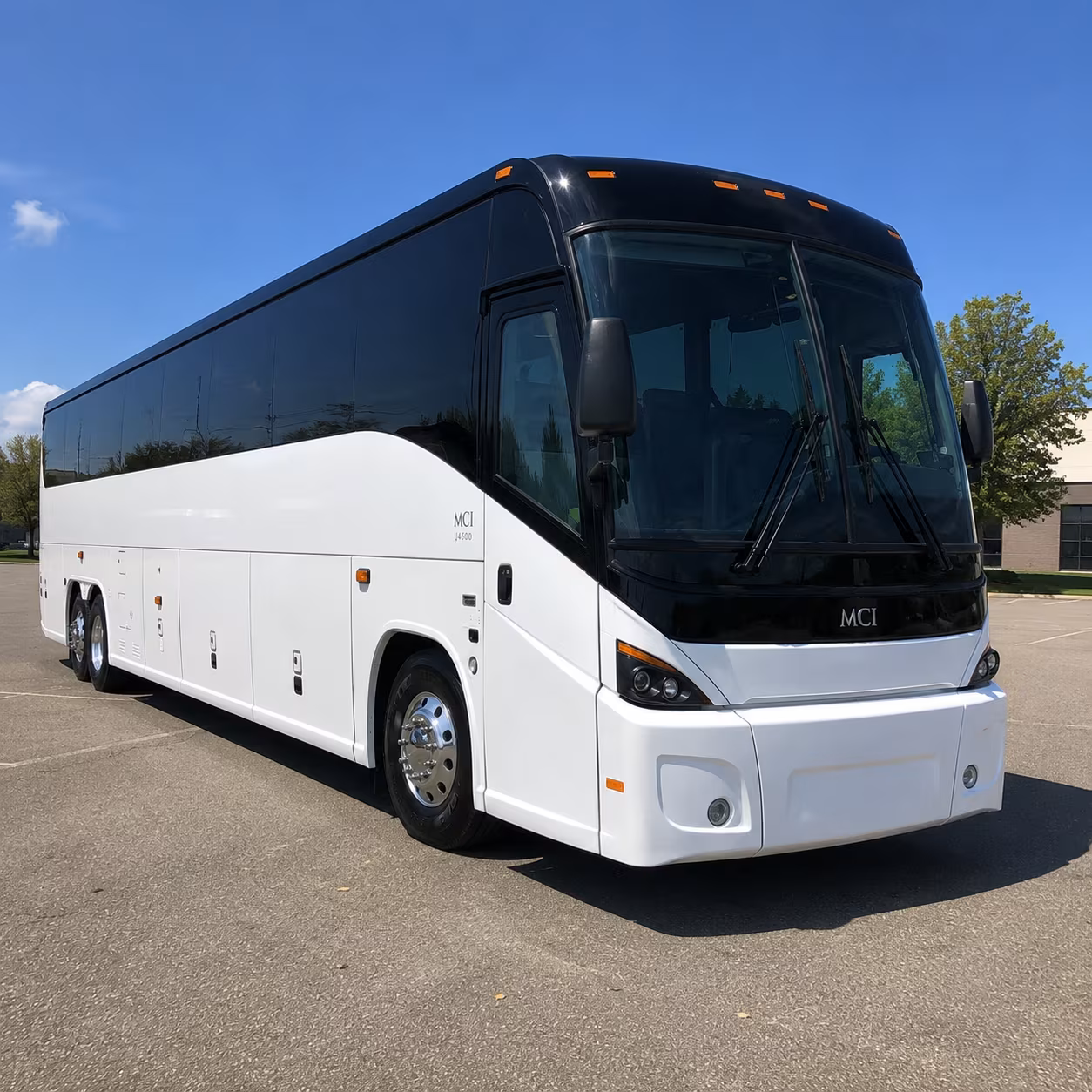 boston 45 passenger charter bus