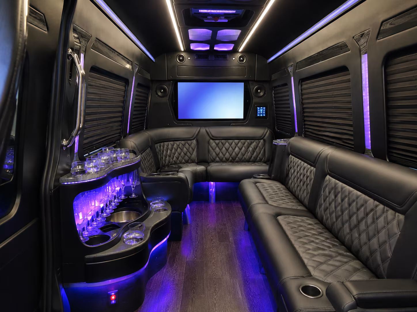 boston event transportation onboard seating