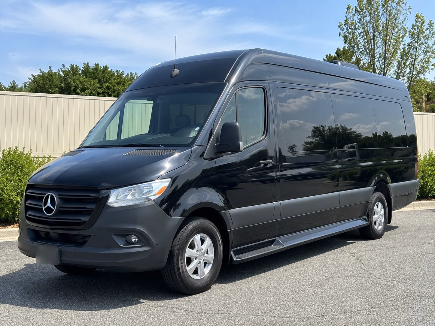 boston sprinter van with driver
