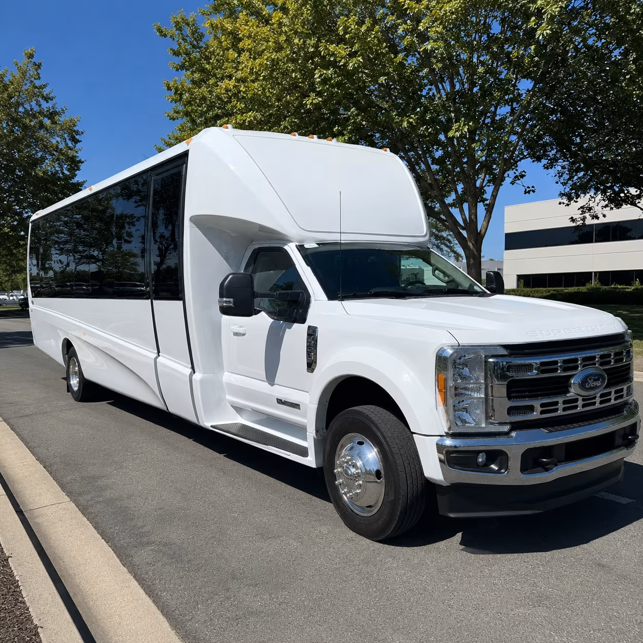 minibus rentals for executive transfers and small team travel in boston