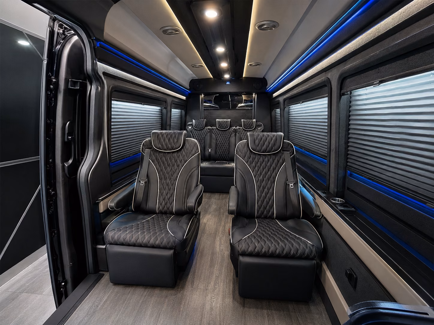 sprinter vans and minibuses for intimate boston wedding groups